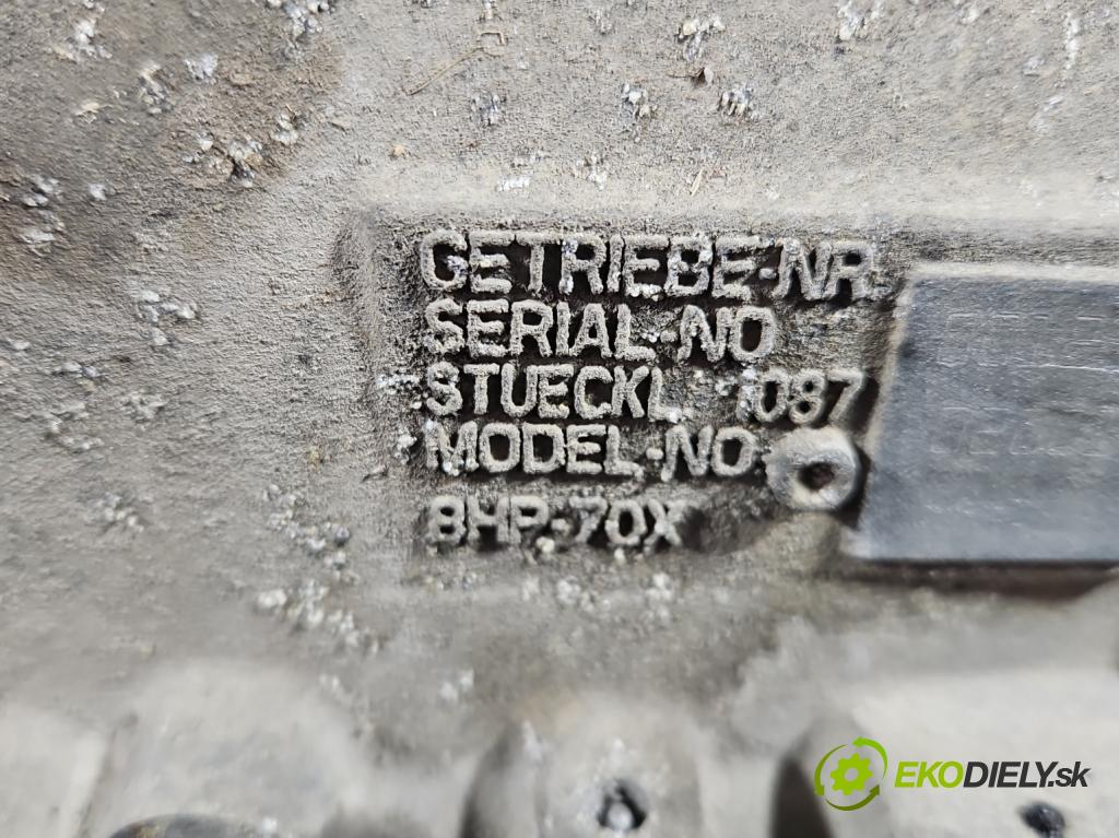 Bmw X5 E70 2006-2013 3.0d 245KM automatic 180 kW 2993 cm3 5- prevodovka stupeň,rýchlosť automat 8HP70X