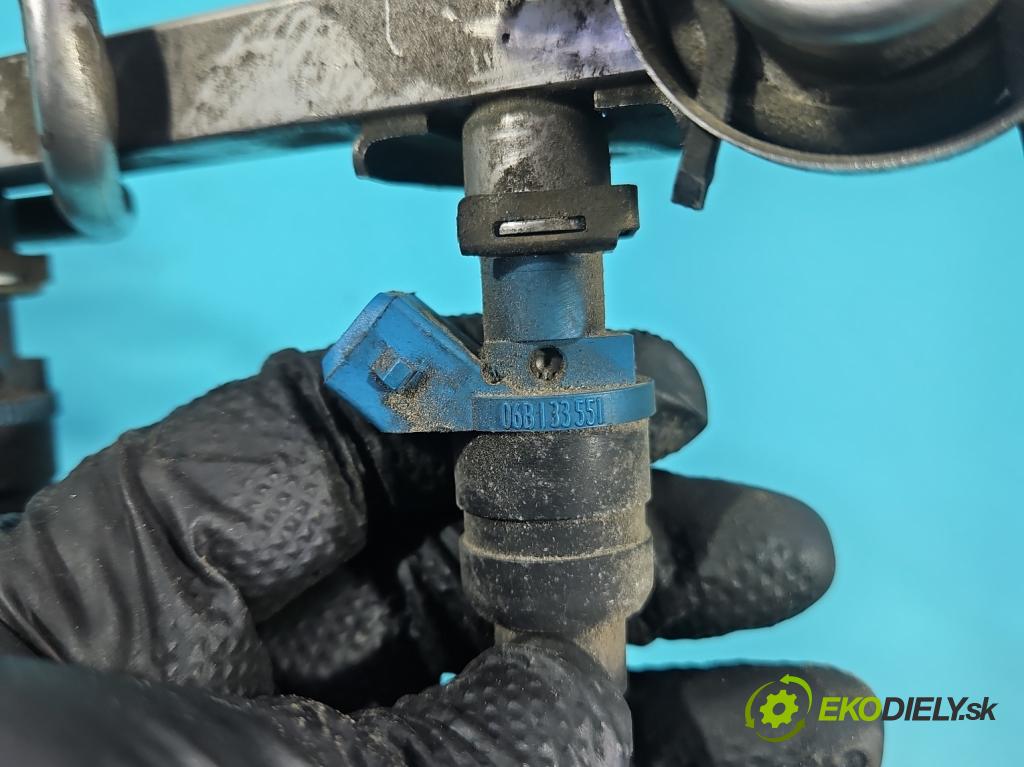 Vw Passat B5 1995-2005 1.6 8V 101 HP manual 74 kW 1595 cm3 4- vstrek 06B133551 (Vstrekovač paliva)