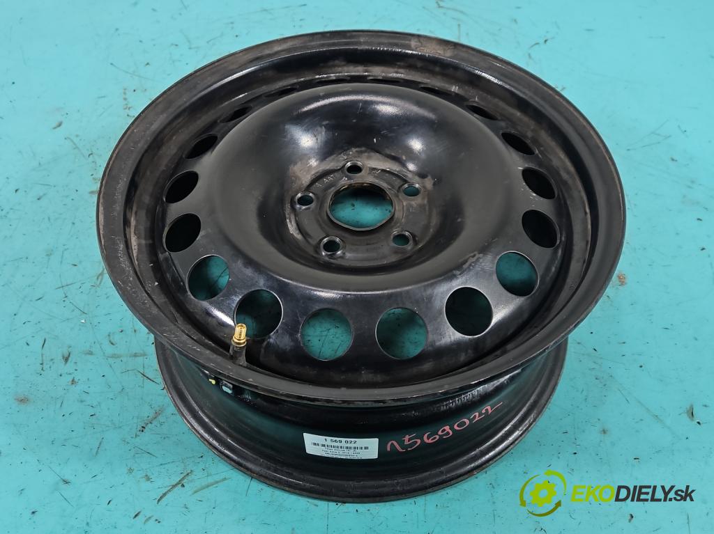 Opel Astra V  2015-2022 1.4 T 125 HP manual 92 kW 1399 cm3 5- Disk oceľový 16