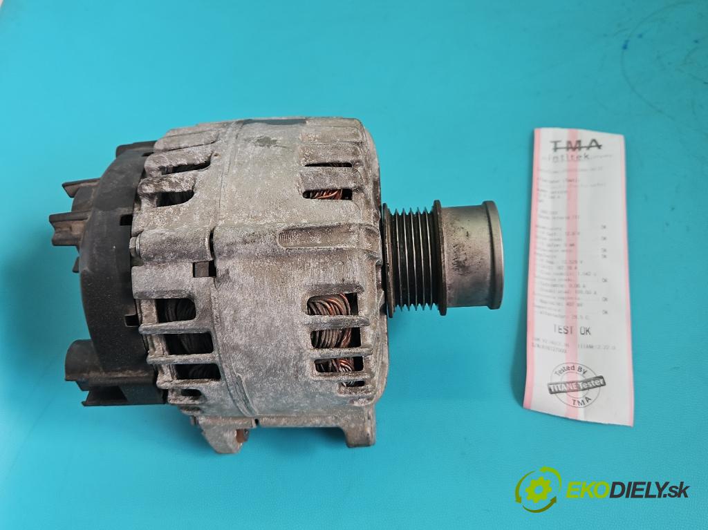 Skoda Octavia III 2013- 1.5 TSI 150 HP manual 110 kW 1498 cm3 5- Alternator 05E903026C (Alternátor)