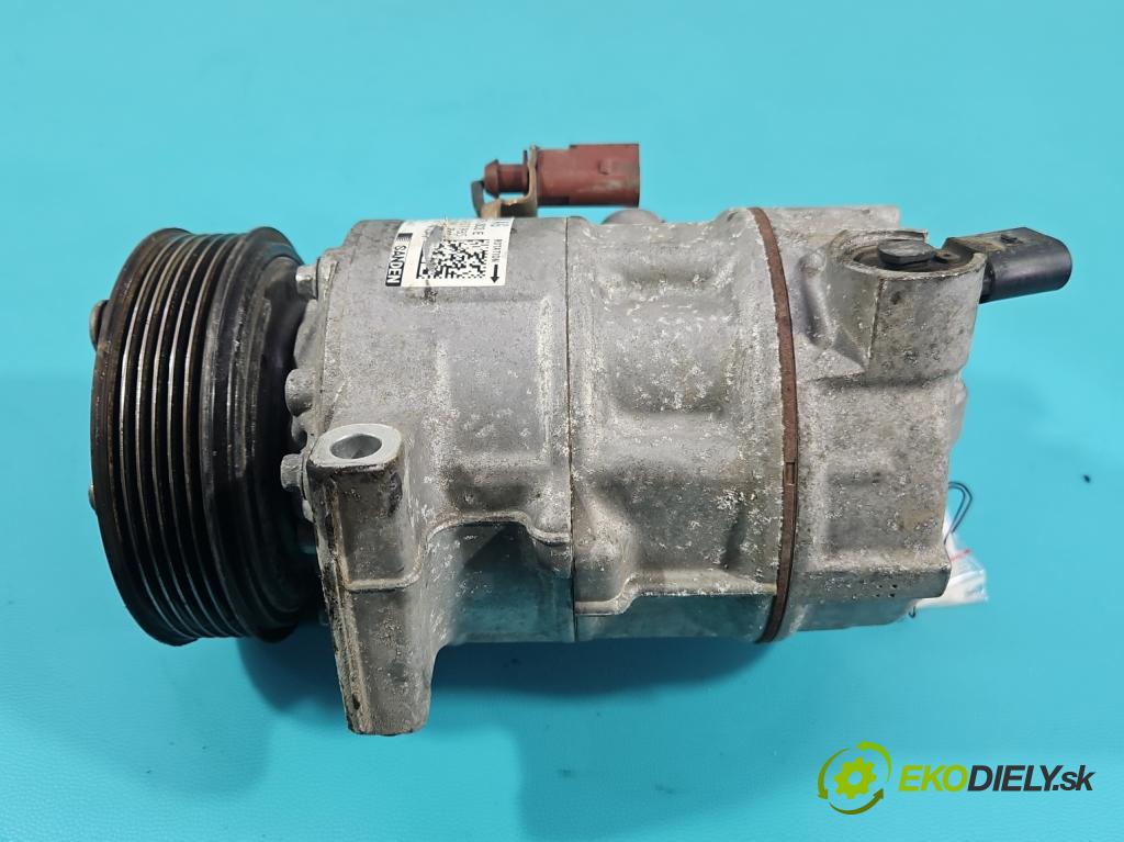Skoda Octavia III 2013- 1.5 TSI 150 hp manual 110 kW 1498 cm3 5- Kompresor: klíma 3Q0816803E (Kompresor klimatizace)