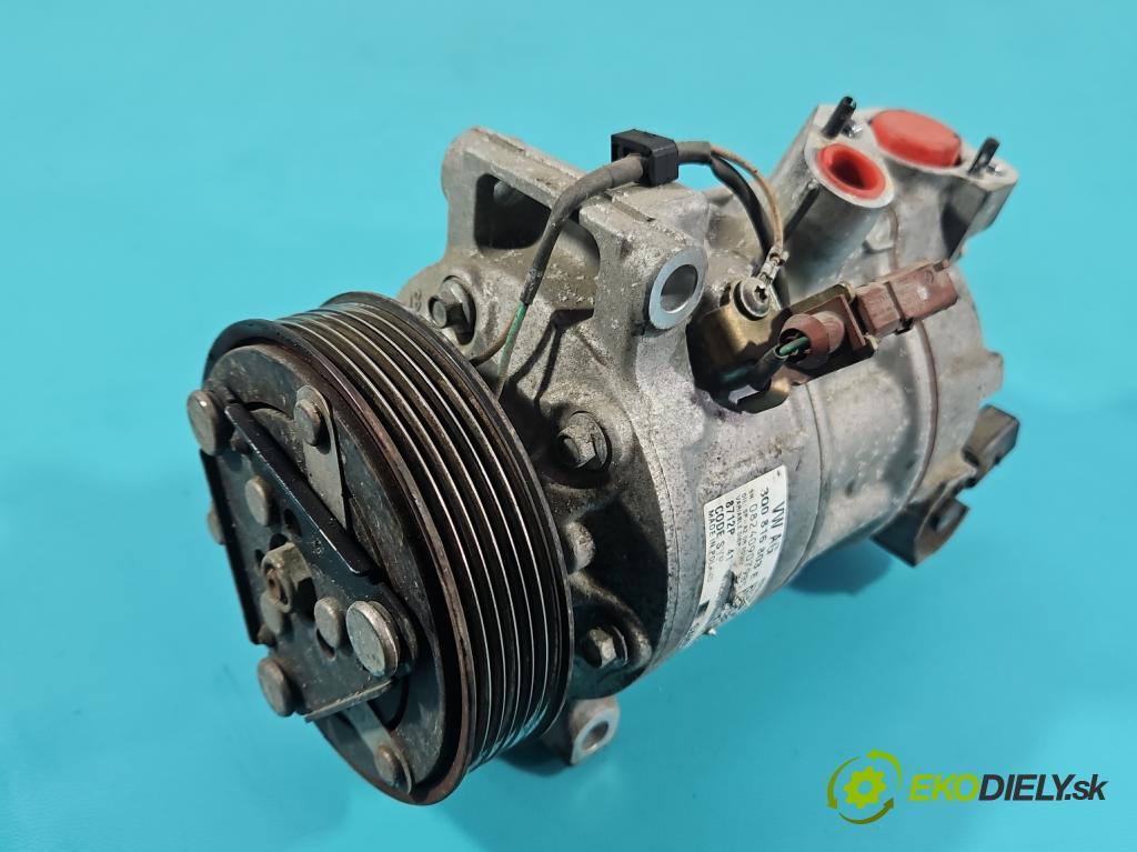 Skoda Octavia III 2013- 1.5 TSI 150 hp manual 110 kW 1498 cm3 5- Kompresor: klíma 3Q0816803E (Kompresor klimatizace)