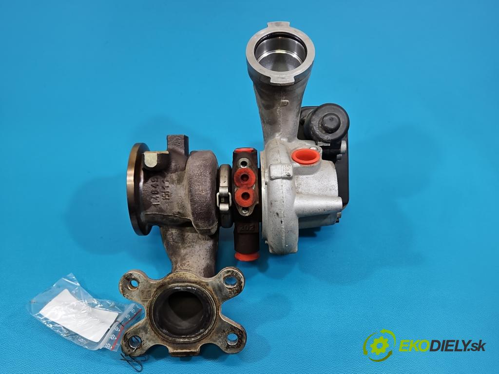 Skoda Octavia III 2013- 1.5 TSI 150 hp manual 110 kW 1498 cm3 5- Turbodmychadlo 49180-01635 (Kompletní turbodmychadlo)