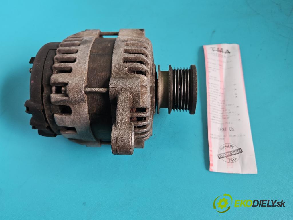 Opel Insignia A 2008-2017 2.0 cdti 131 HP manual 96 kW 1956 cm3 5- Alternator 13502581 (Alternátor)