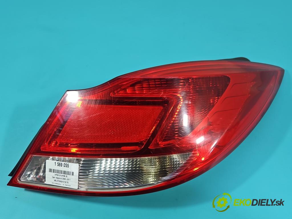 Opel Insignia A 2008-2017 2.0 cdti 131 hp manual 96 kW 1956 cm3 5- světlo zadní pravé  (Klika dveří ostatní)