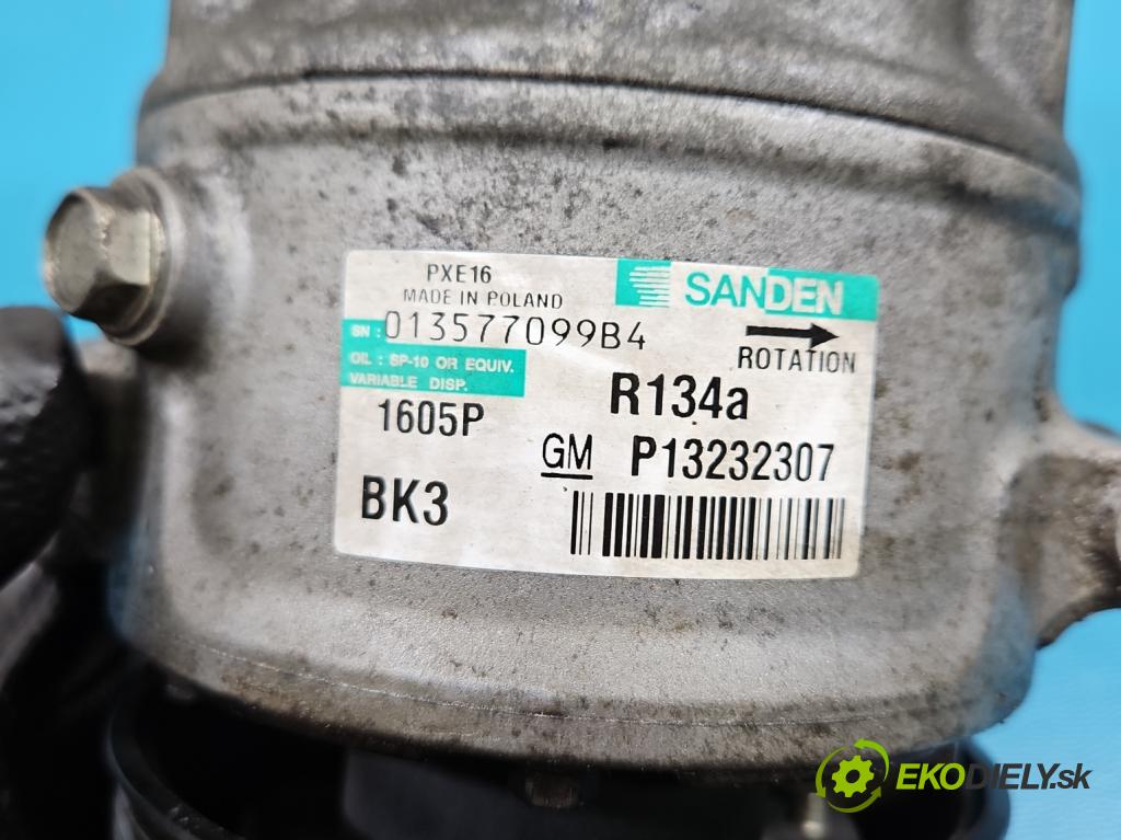 Opel Insignia A 2008-2017 2.0 cdti 131 HP manual 96 kW 1956 cm3 5- Kompresor: klimatizácie 13232307 (Kompresor klimatizácie)