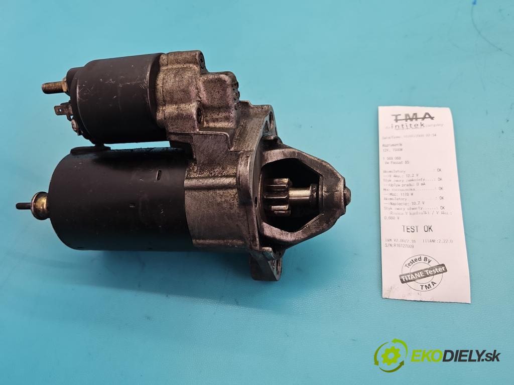 Vw Passat B5 1995-2005 1.6 8V 101 HP manual 74 kW 1595 cm3 4- štartér 058911023B (Štartér)