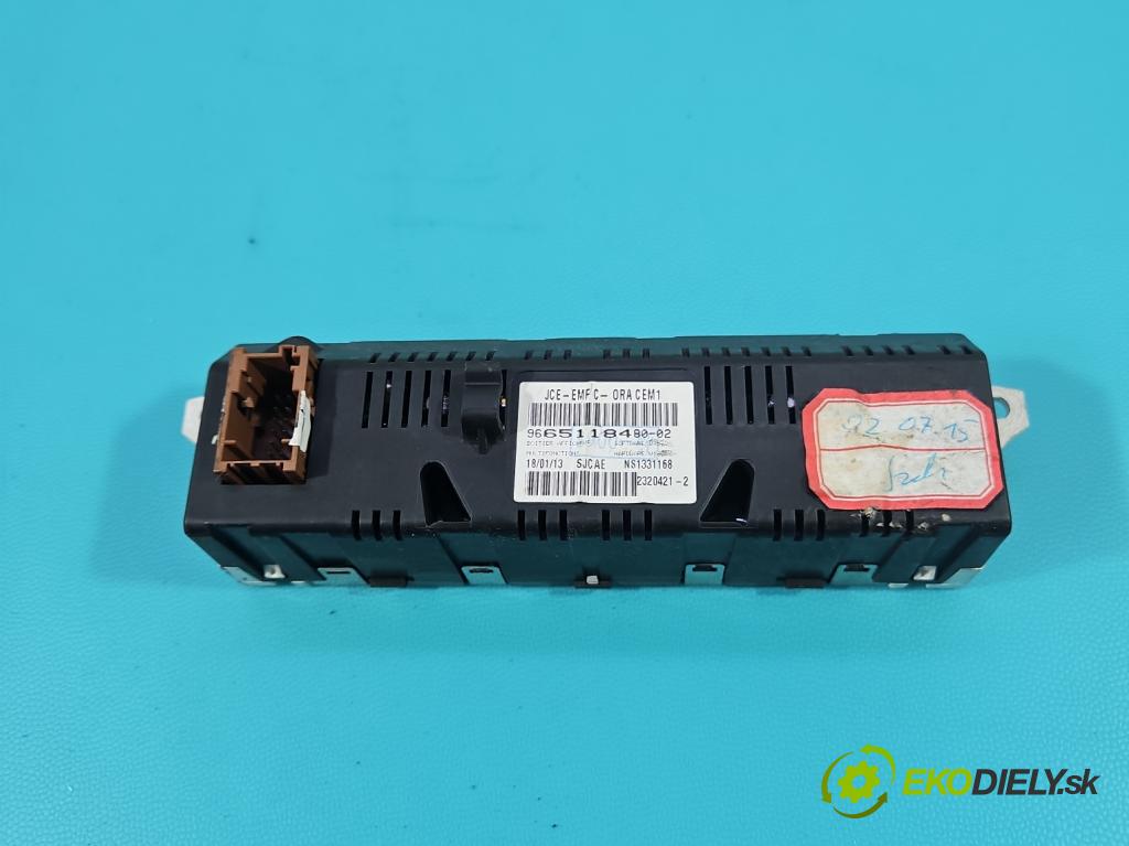 Peugeot 407 2.0 16V 136 HP manual 100 kW 1997 cm3 4- Zobrazit: 9665118480 (Prístrojová doska)