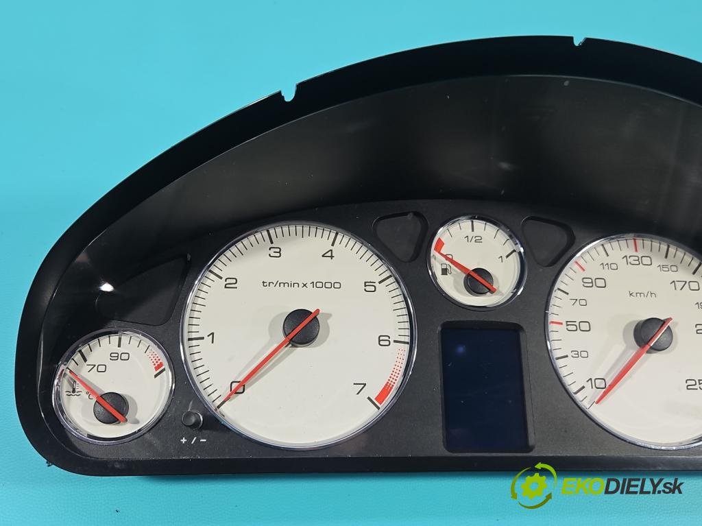 Peugeot 407 2.0 16V 136 HP manual 100 kW 1997 cm3 4- prístrojovka/ budíky 9658138480 (Prístrojová doska)