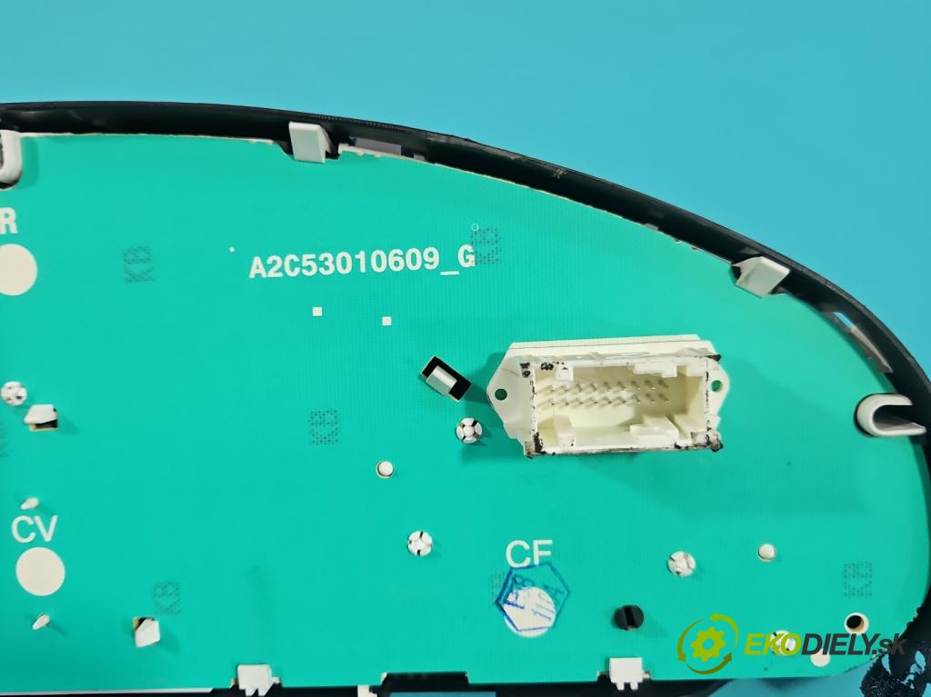 Peugeot 407 2.0 16V 136 HP manual 100 kW 1997 cm3 4- prístrojovka/ budíky 9658138480 (Prístrojová doska)