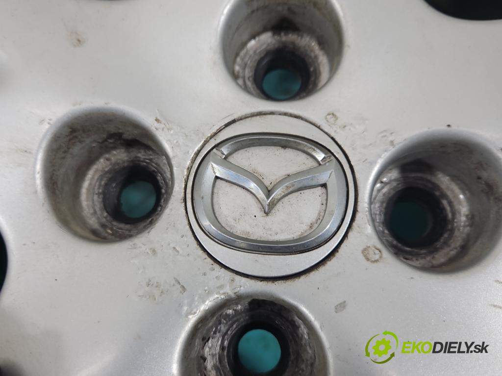 Mazda 2 II 2007-2014 1.3 16V 86 HP manual 63 kW 1349 cm3 3- Disk hliník 16" komplet 9965786560