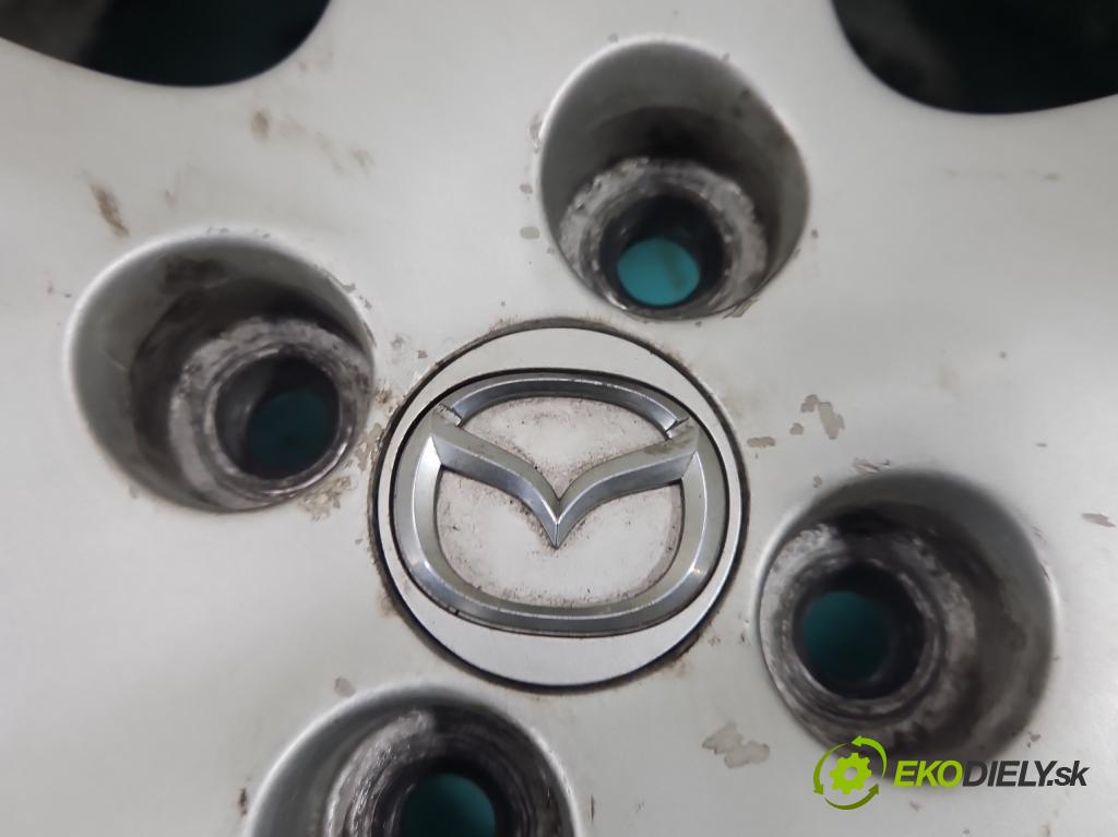 Mazda 2 II 2007-2014 1.3 16V 86 HP manual 63 kW 1349 cm3 3- Disk hliník 16" komplet 9965786560