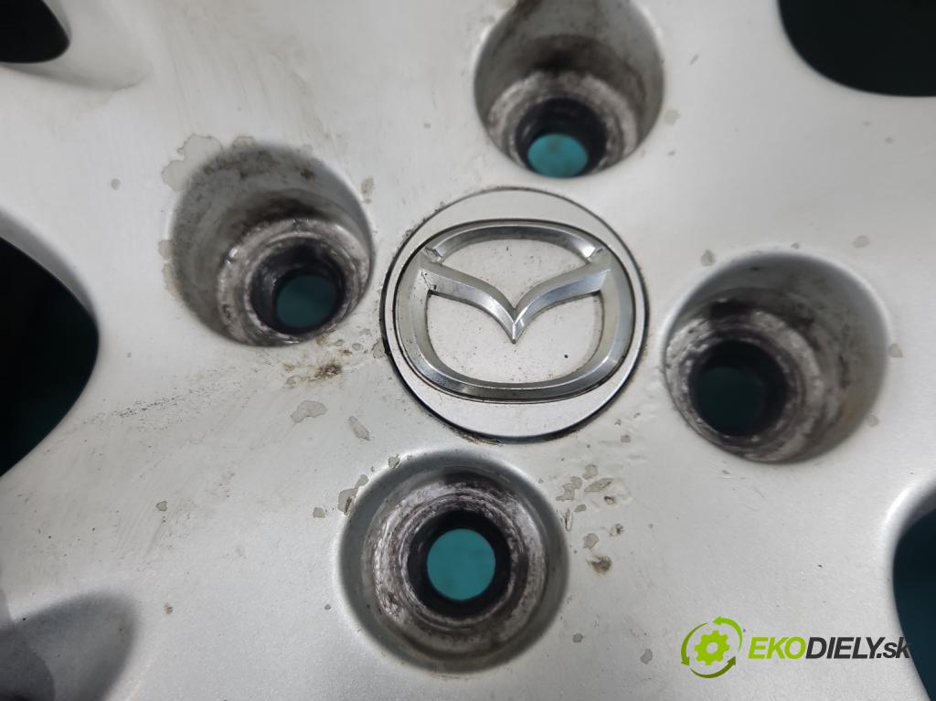 Mazda 2 II 2007-2014 1.3 16V 86 HP manual 63 kW 1349 cm3 3- Disk hliník 16" komplet 9965786560