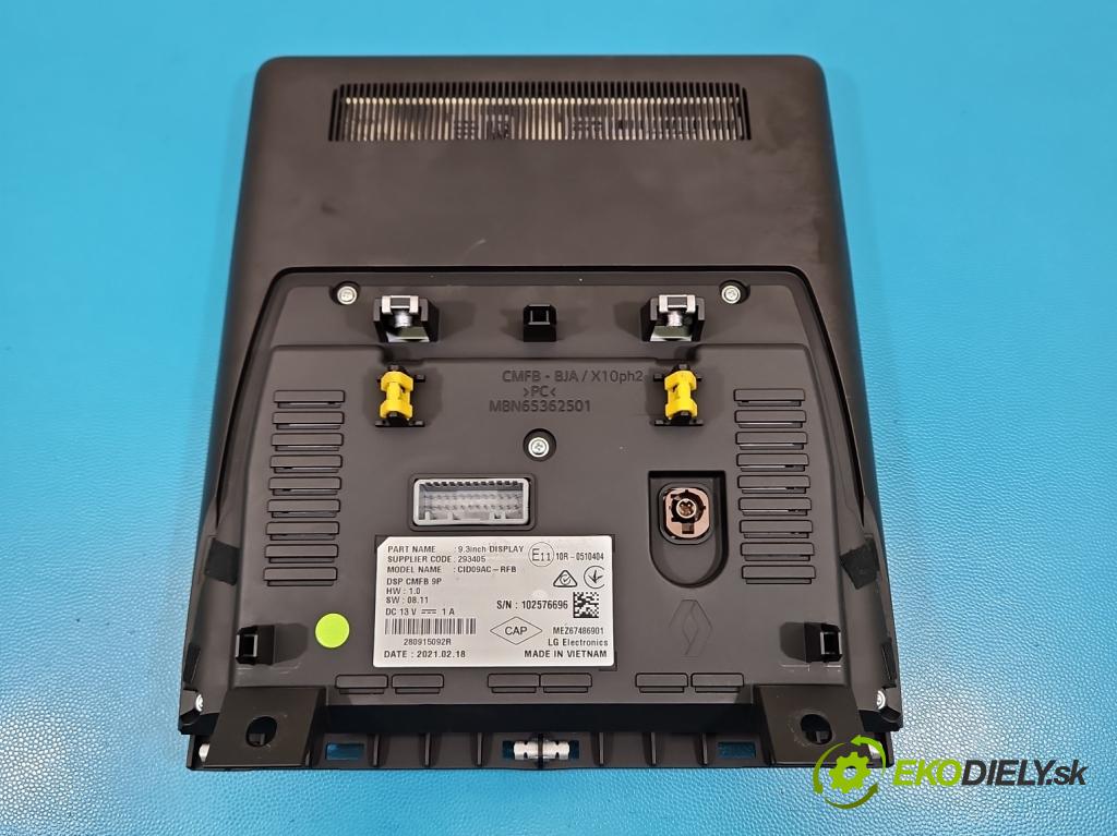 Renault Clio V 2019- 1.0 91 KM automatic 67 kW 999 cm3 5- Zobrazit: 280915092R (Prístrojová doska)