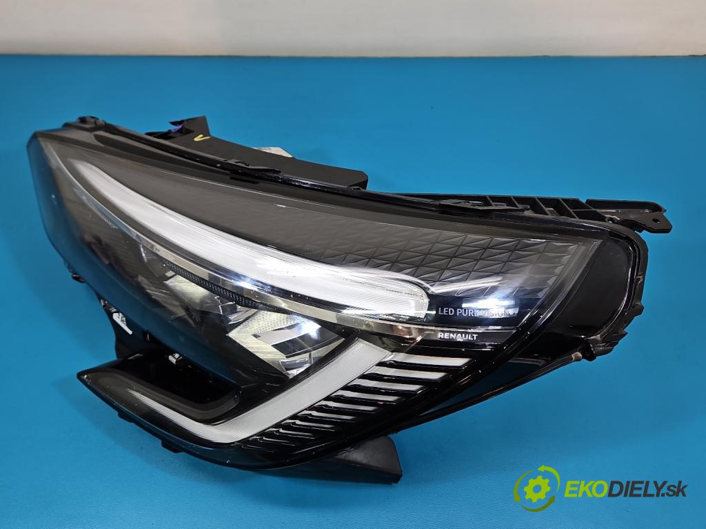 Renault Clio V 2019- 1.0 91 KM automatic 67 kW 999 cm3 5- Reflektor: ľavý 260607647R (Kľučka dverí ostatné)