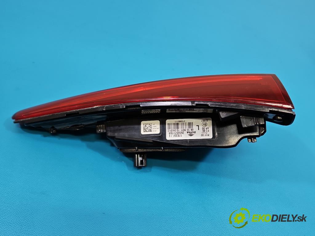 Renault Clio V 2019- 1.0 91 KM automatic 67 kW 999 cm3 5- svetlo / reflektor zadné ľavé 265557776R (Kľučka dverí ostatné)