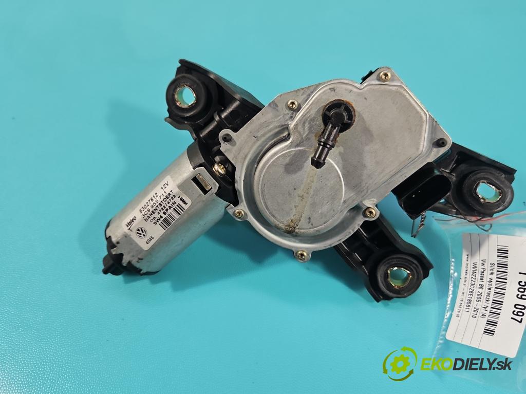 Vw Passat B6 2005-2010 1.6 8V 102 HP manual 75 kW 1595 cm3 5- motor stieračov zadné 3C9955711