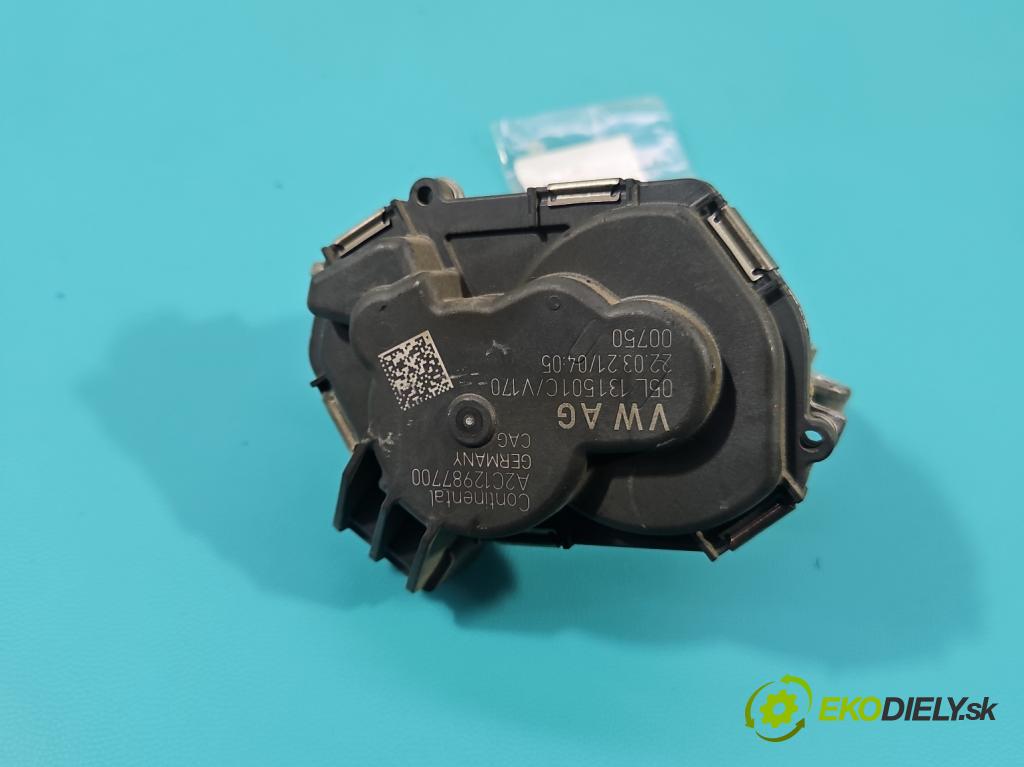 Skoda Octavia IV 2019- 2.0 TDI 116 hp manual 85 kW 1968 cm3 5- škrticí klapka 05L131501C (Škrticí klapka)