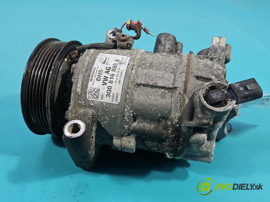 Skoda Octavia IV 2019- 2.0 TDI 116 HP manual 85 kW 1968 cm3 5- Kompresor: klimatizácie 3Q0816803B (Kompresor klimatizácie)