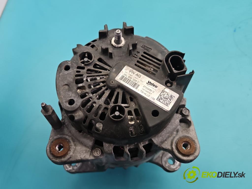 Skoda Octavia IV 2019- 2.0 TDI 116 HP manual 85 kW 1968 cm3 5- Alternator 05L903026C (Alternátor)