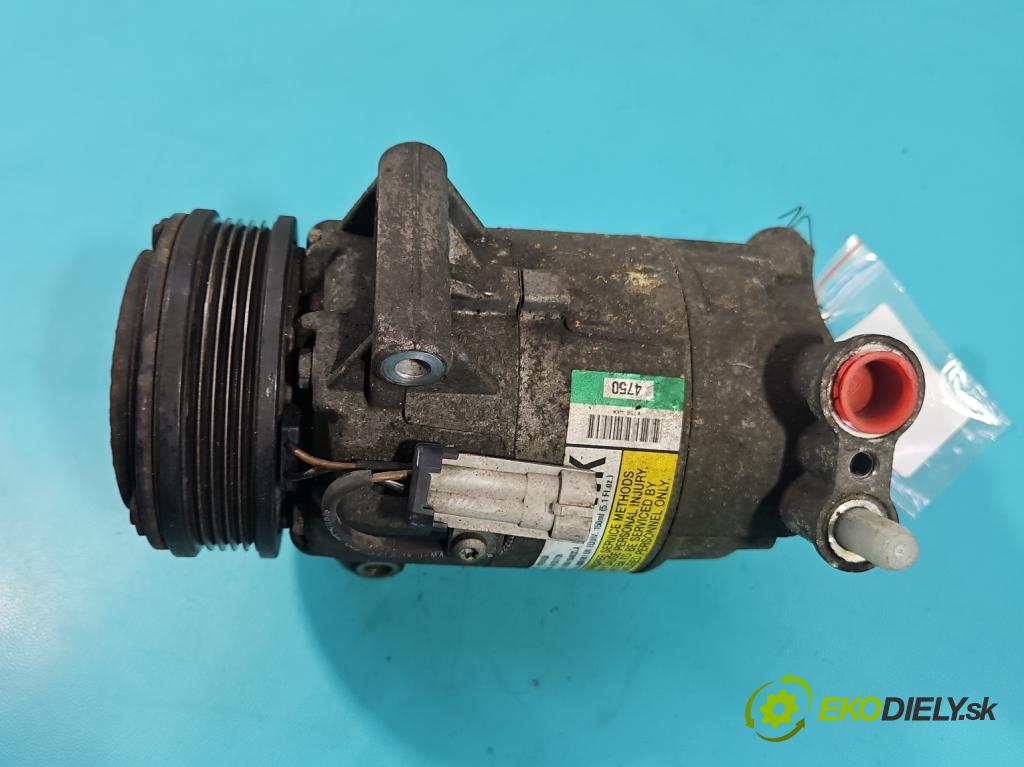 Opel Meriva A 2002-2010 1.6 16V 105 HP automatic 77 kW 1598 cm3 5- Kompresor: klimatizácie 13124750 (Kompresor klimatizácie)