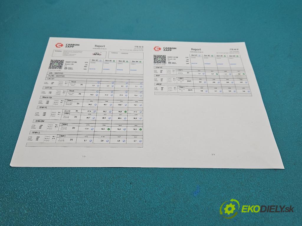 Mazda 3 I BK 2003-2009 1.6 citd 109 HP manual 80 kW 1560 cm3 4- vstrek komplet 0445110188