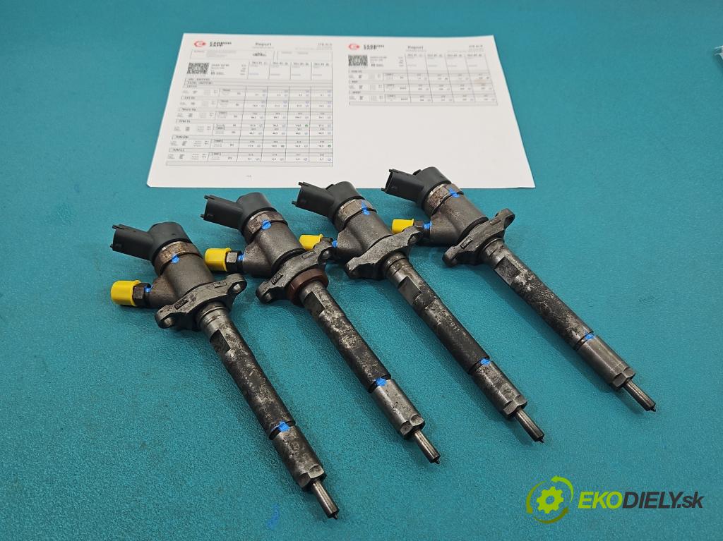 Mazda 3 I BK 2003-2009 1.6 citd 109 hp manual 80 kW 1560 cm3 4- vstřikovač komplet 0445110188