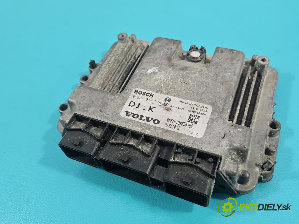Volvo C30 1.6 hdi 109 hp manual 80 kW 1560 cm3 3- řídící jednotka motoru 0281011775