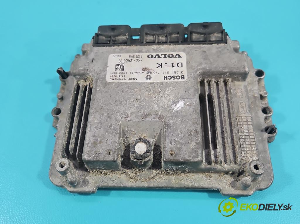 Volvo C30 1.6 hdi 109 HP manual 80 kW 1560 cm3 3- riadiaca jednotka motora 0281011775