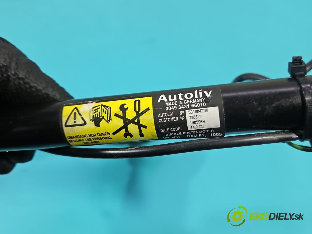 Mini One I 2000-2006 1.6 16V 90 hp manual 66 kW 1598 cm3 3- stěna bezpečnost přední pravý 1485969