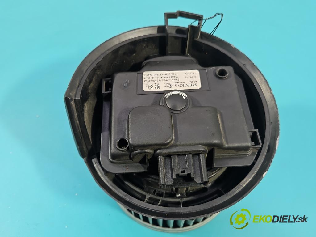 Peugeot 407 2.0 16V 136hp manual 100 kW 1997 cm3 4- ventilátor vzduchu 4PUH-18456-AF