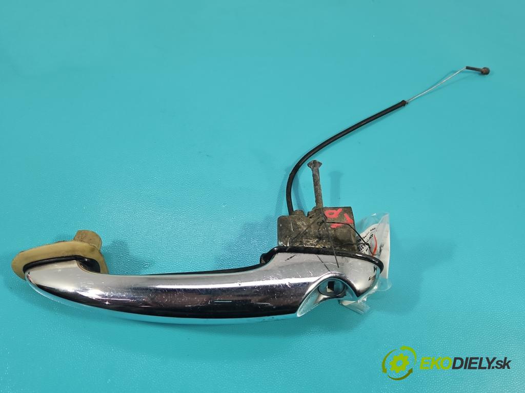 Mini One I 2000-2006 1.6 16V 90 HP manual 66 kW 1598 cm3 3- rukoväť predné ľavé mimo: 5121 1501775 (Kľučka dverí vonkajšia predná ľavá)