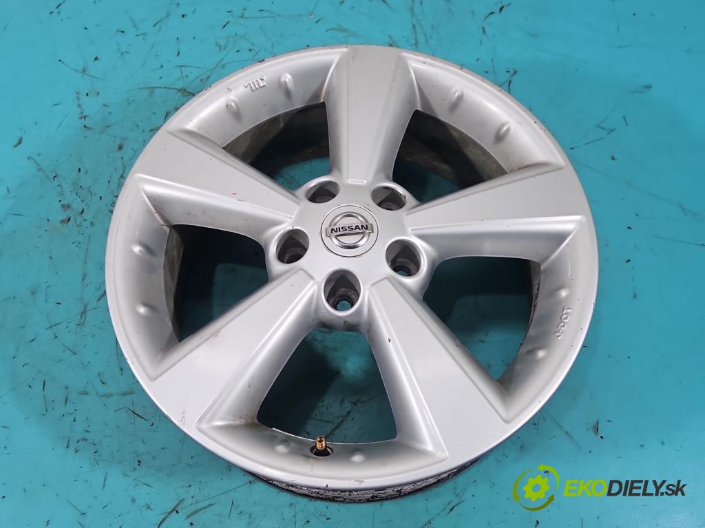 Nissan Qashqai I J10 2006-2013 2.0 dci 150 HP manual 110 kW 1995 cm3 5- Disk hliník 17" komplet