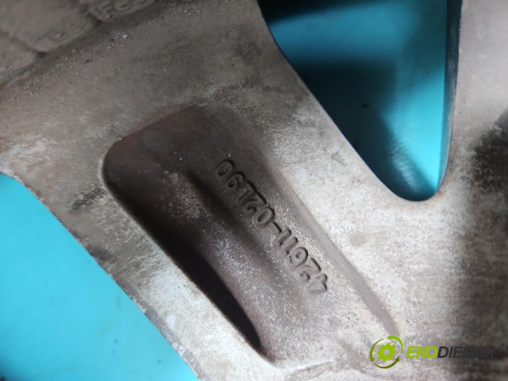 Toyota Auris II 2012-2018 1.8 16V 99 hp automatic 73 kW 1798 cm3 5- Felga hliník 17" 42611-02L90