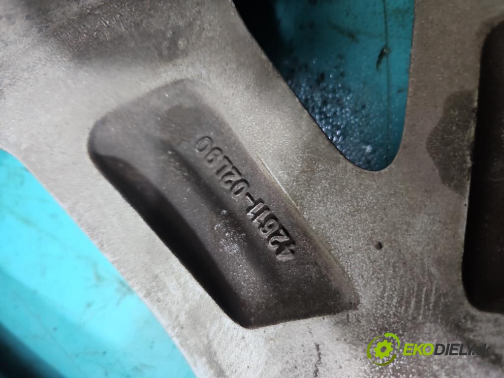 Toyota Auris II 2012-2018 1.8 16V 99 hp automatic 73 kW 1798 cm3 5- Felga hliník 17" 42611-02L90