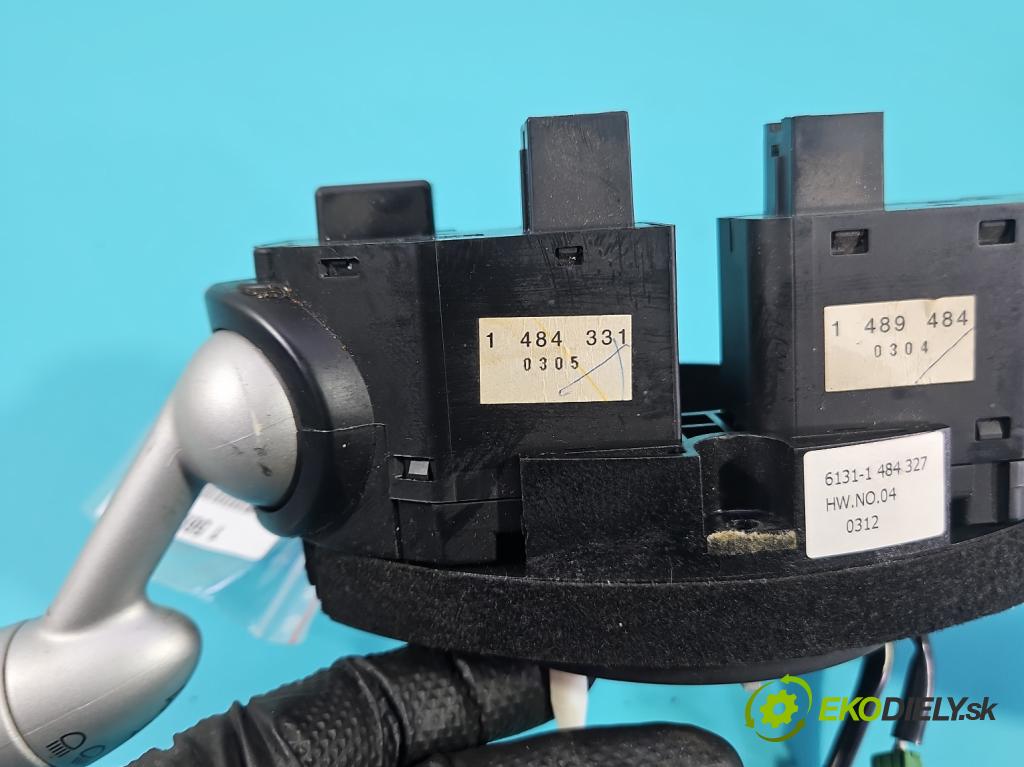 Mini One I 2000-2006 1.6 16V 90 HP manual 66 kW 1598 cm3 3- prepínač komplex: 1484331 (Prepínacie páčky pod volantom)