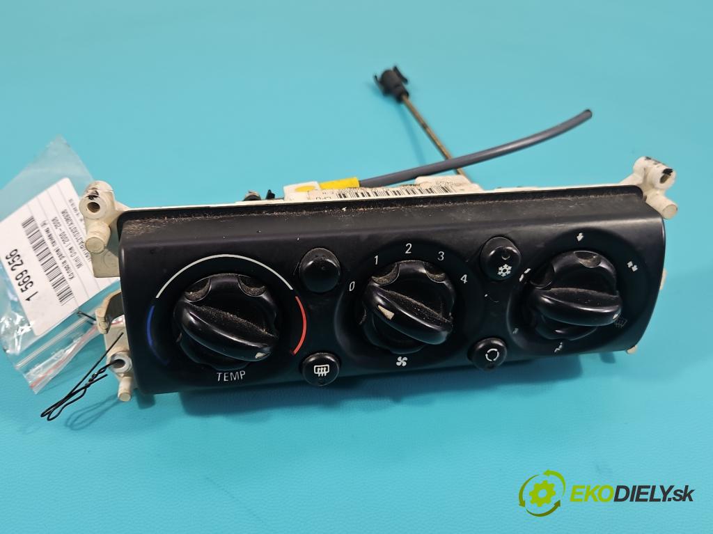 Mini One I 2000-2006 1.6 16V 90 hp manual 66 kW 1598 cm3 3- palubní deska panel topení 1502214