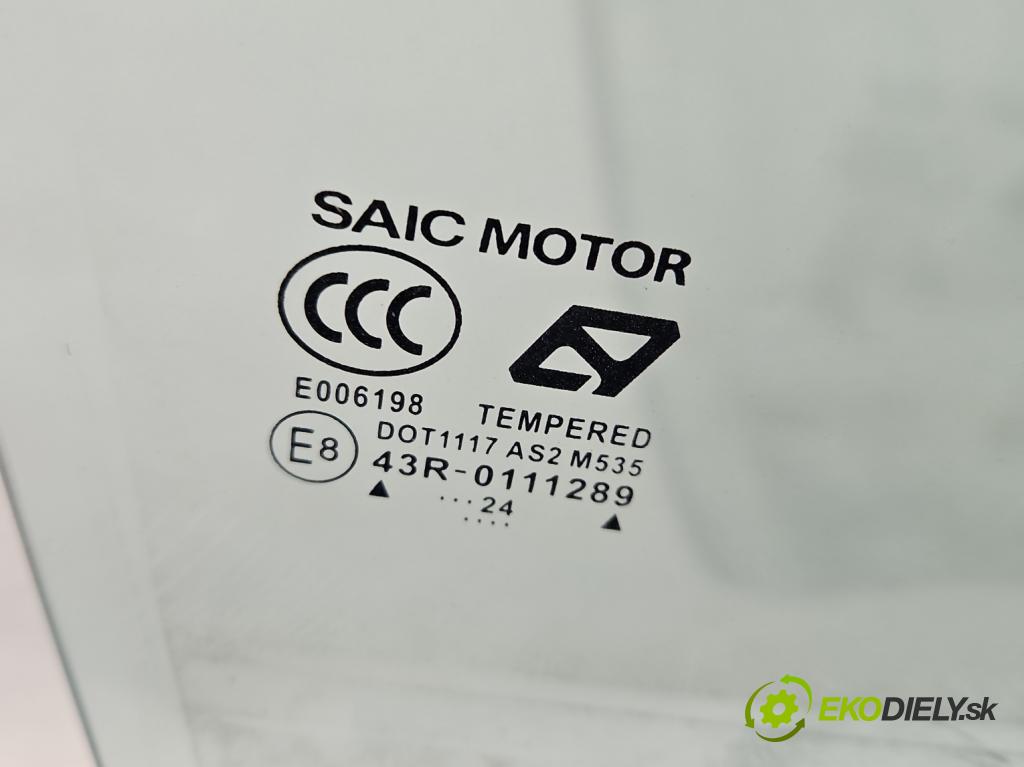 MG MG3  24- 1.5 16V 102 HP automatic 75 kW 1498 cm3 5- sklo dvere zadné pravé