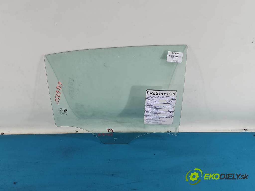 MG MG3  24- 1.5 16V 102 hp automatic 75 kW 1498 cm3 5- sklo dveře zadní pravé 