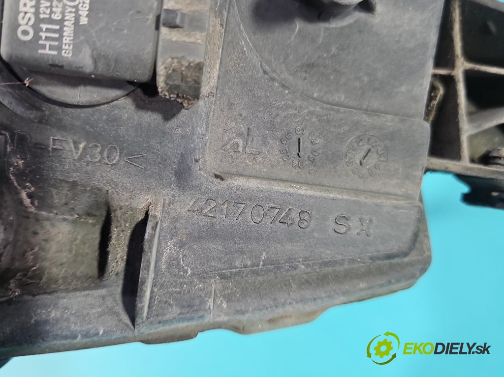 Peugeot 407 2.0 16V 136hp manual 100 kW 1997 cm3 4- Halogen levý  (Klika dveří ostatní)