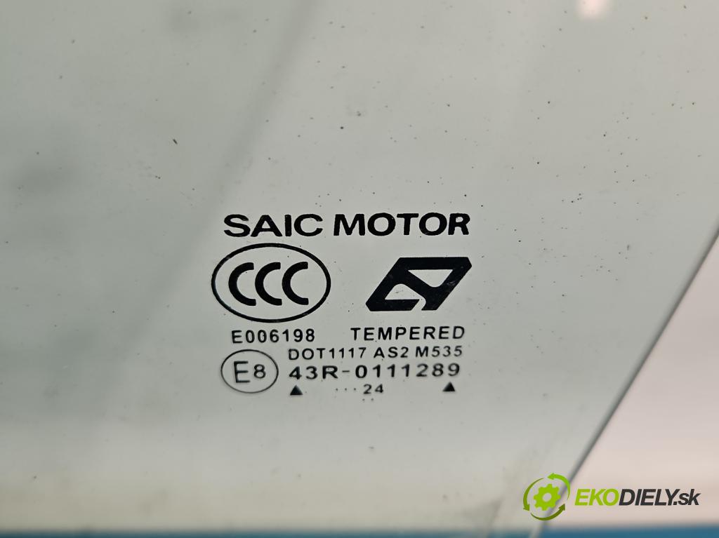 MG MG3  24- 1.5 16V 102 hp automatic 75 kW 1498 cm3 5- sklo dveře přední levé