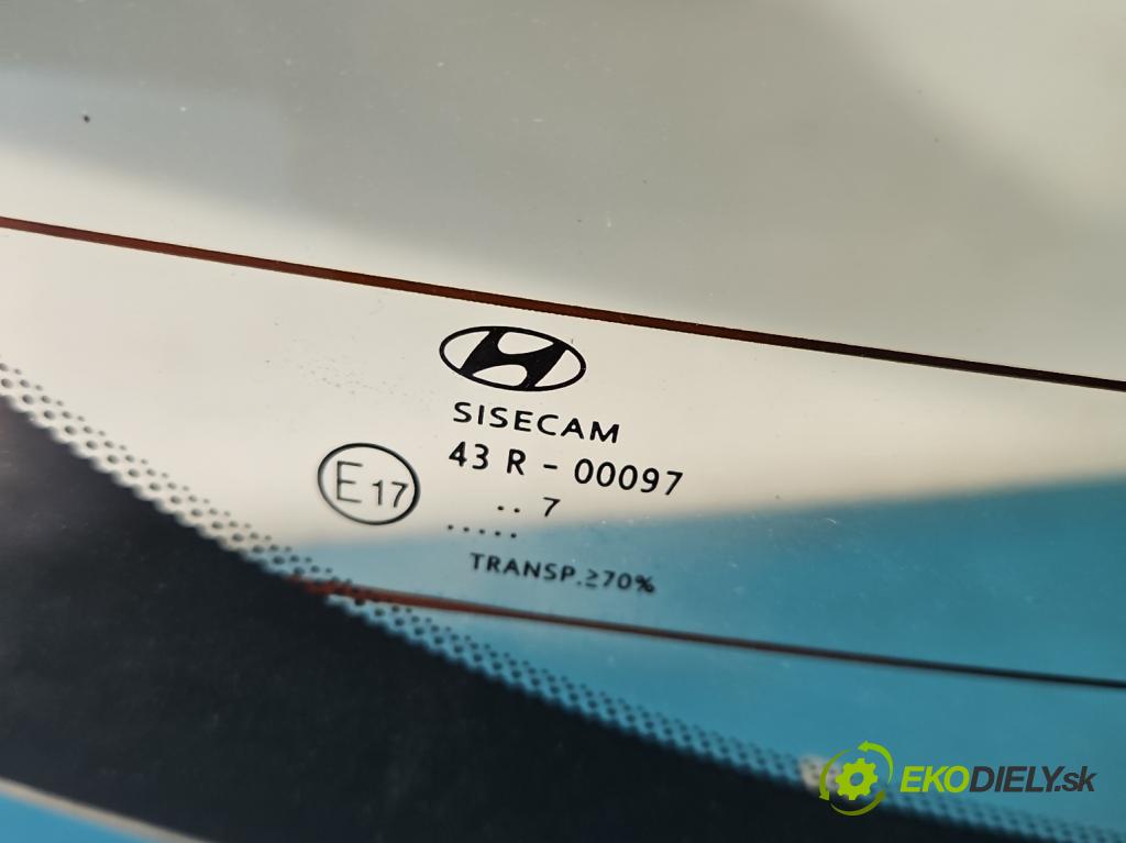 Hyundai i20 II 2014 -2020 1.2 16V 84KM manual 62 kW 1248 cm3 5- sklo zadná  (Sklo zadné)