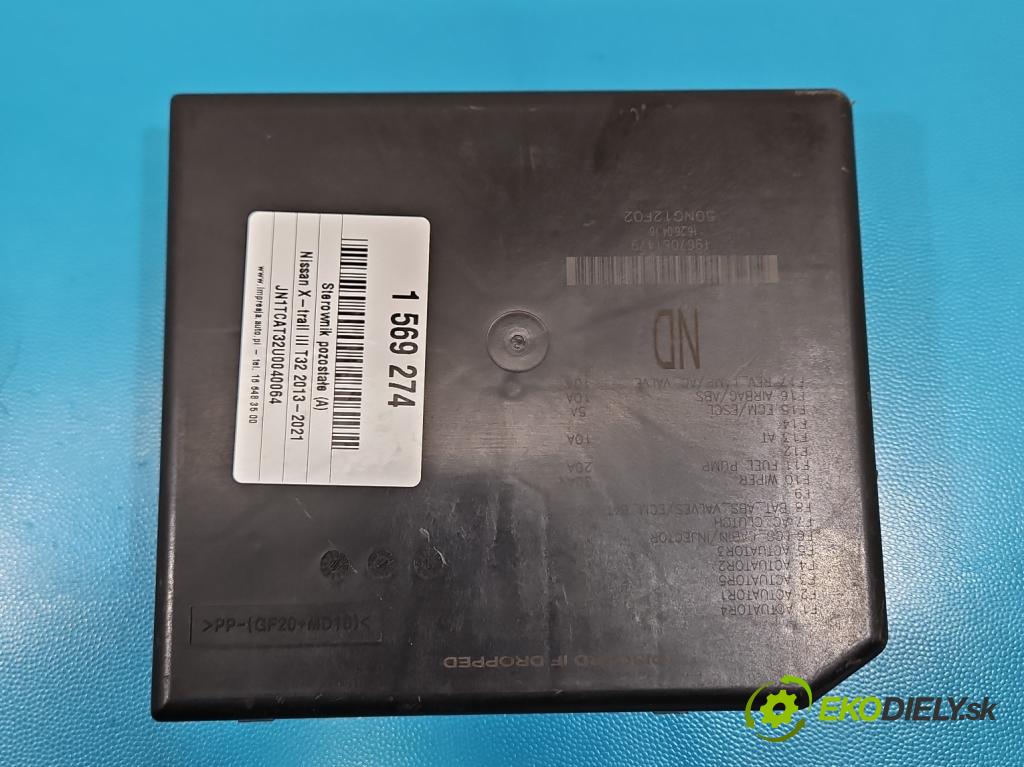 Nissan X-trail III T32 2013-2021 1.6 dci 131 HP automatic 96 kW 1598 cm3 5- riadiaca jednotka ostatné 284B75NA0A