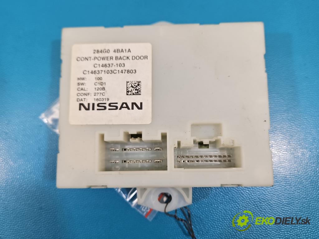 Nissan X-trail III T32 2013-2021 1.6 dci 131 hp automatic 96 kW 1598 cm3 5- řídící jednotka 284G04BA1A