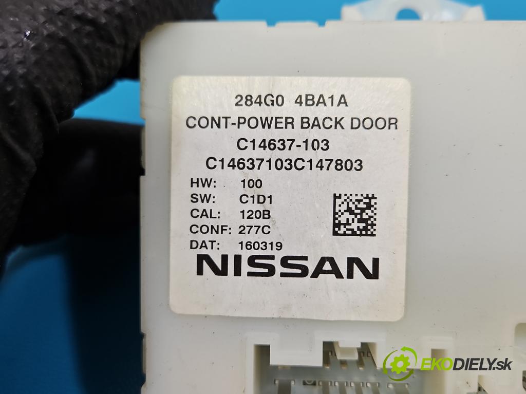Nissan X-trail III T32 2013-2021 1.6 dci 131 hp automatic 96 kW 1598 cm3 5- řídící jednotka 284G04BA1A