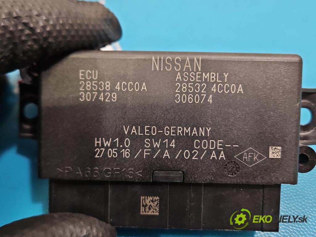 Nissan X-trail III T32 2013-2021 1.6 dci 131 HP automatic 96 kW 1598 cm3 5- riadiaca jednotka parkovaní: 285384CC0A