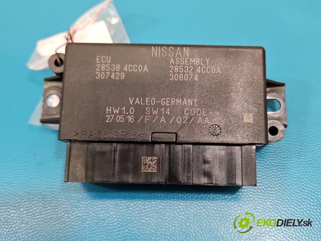 Nissan X-trail III T32 2013-2021 1.6 dci 131 HP automatic 96 kW 1598 cm3 5- riadiaca jednotka parkovaní: 285384CC0A