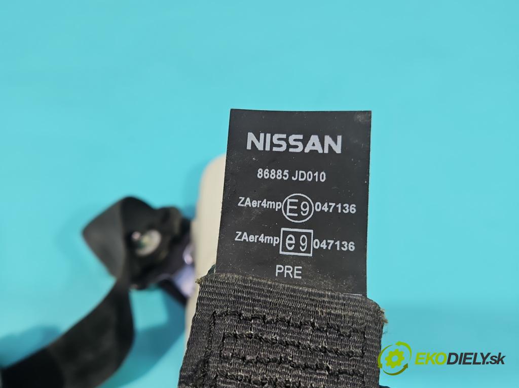 Nissan Qashqai I J10 2006-2013 2.0 dci 150 hp manual 110 kW 1995 cm3 5- stěna bezpečnost přední levý 86885-JD010