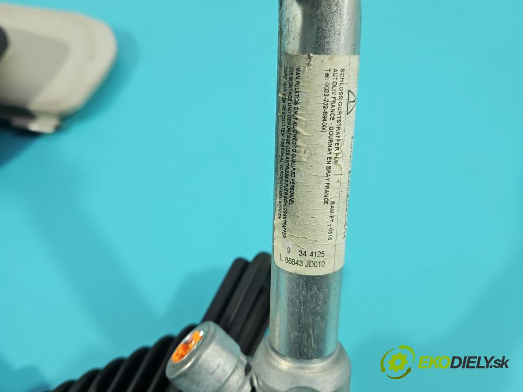 Nissan Qashqai I J10 2006-2013 2.0 dci 150 hp manual 110 kW 1995 cm3 5- stěna bezpečnost přední levý 86885-JD010