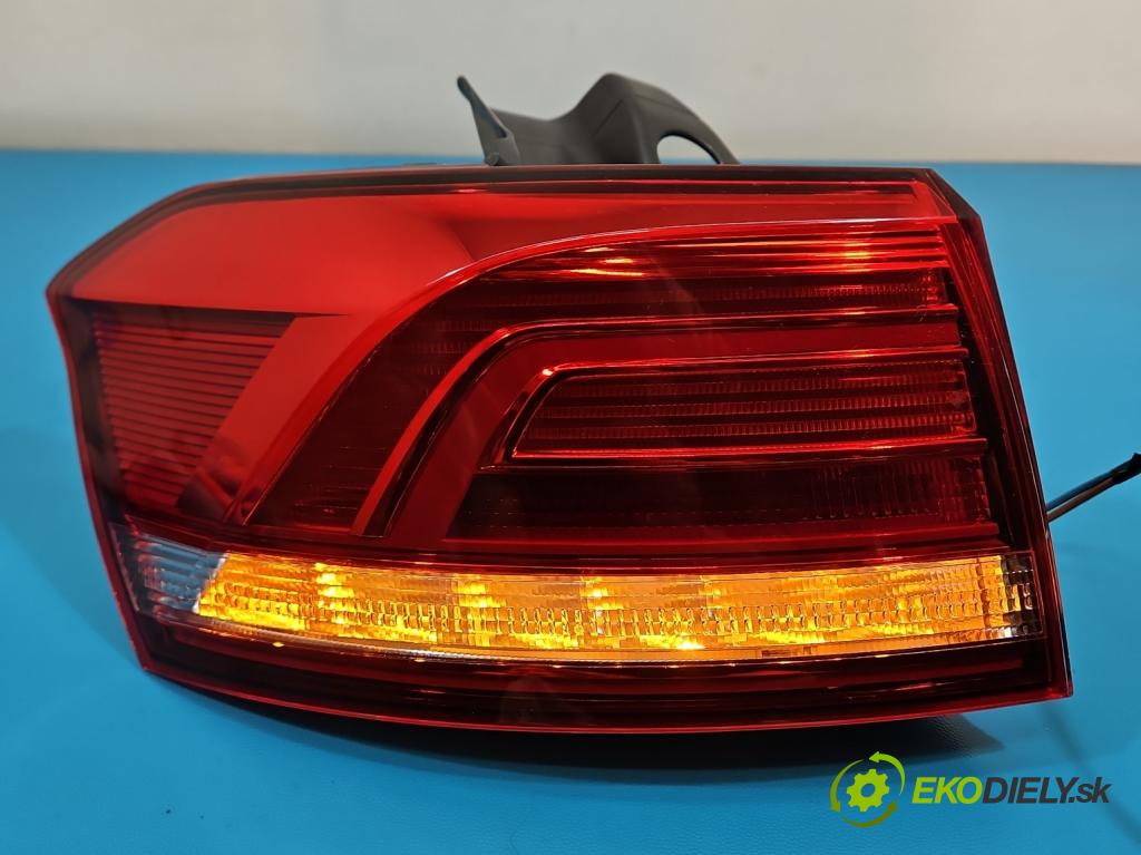 Vw Passat B8 2014 - 2.0 tdi 150 HP automatic 110 kW 1968 cm3 5- svetlo / reflektor zadné ľavé 3G9945311 (Kľučka dverí ostatné)